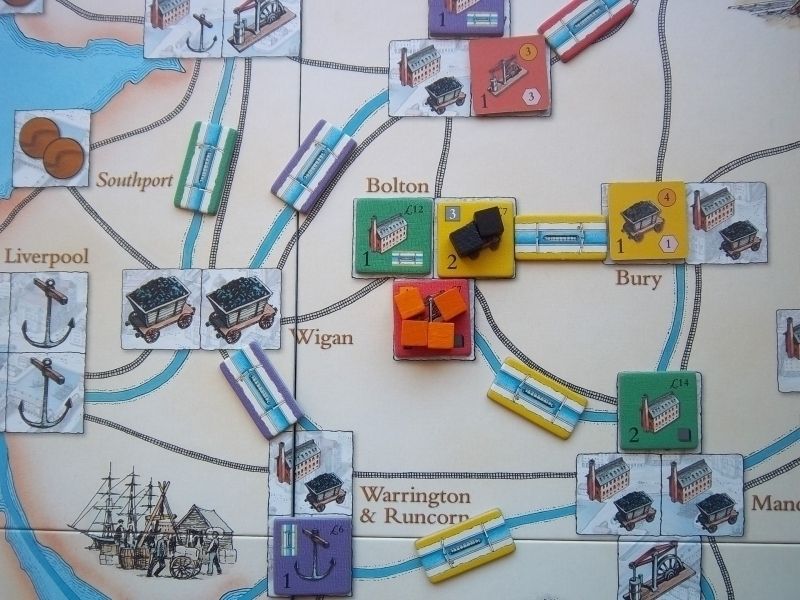 Début de partie en période "Canal"