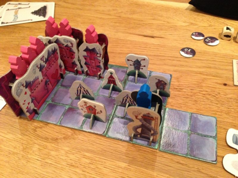 le joli parc tout rose de mon zom