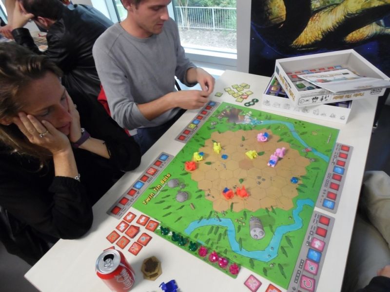 Ca semble bien cogiter dans ce jeu de programmation !