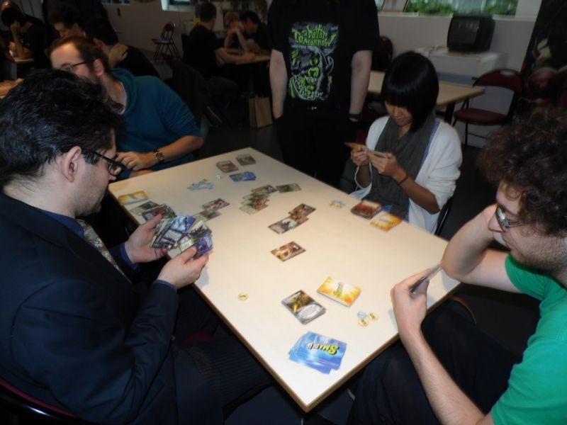 Le jeu pouvait se jouer en dilletante, ou en mode "tournoi"...