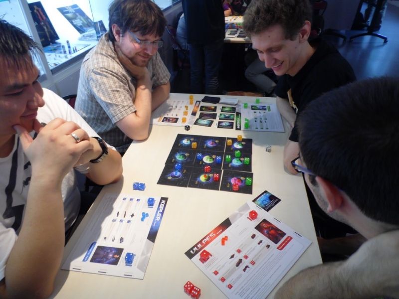 Des joueurs qui semblent apprécier.