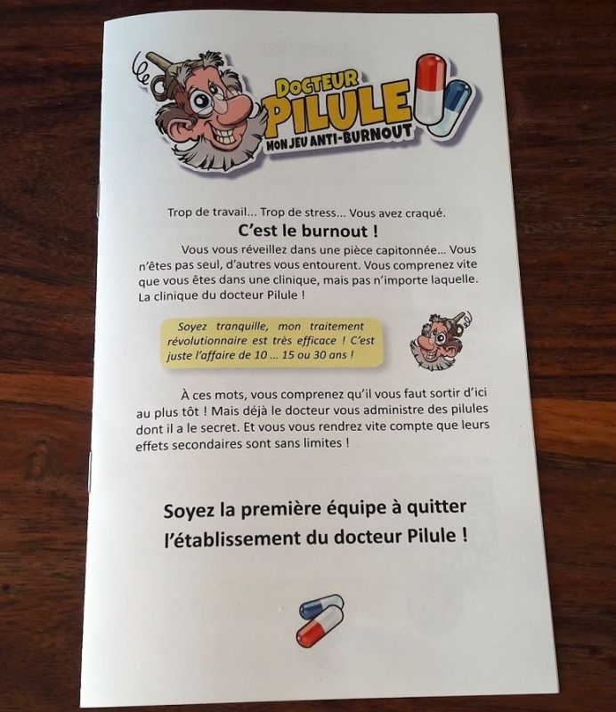 Le livret de règles est simple comme le jeu !
