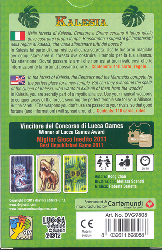 Kalesia - the card game