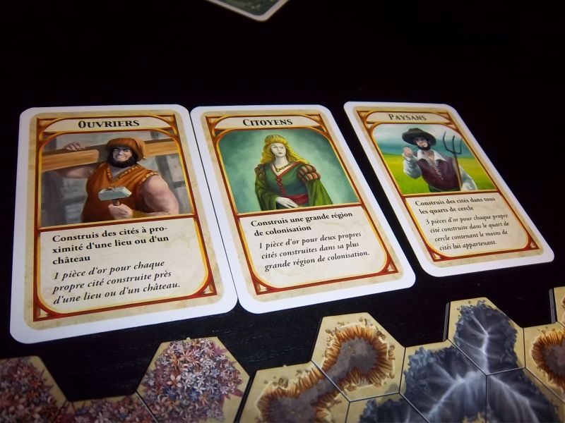 Les trois cartes vedettes d'hier soir...