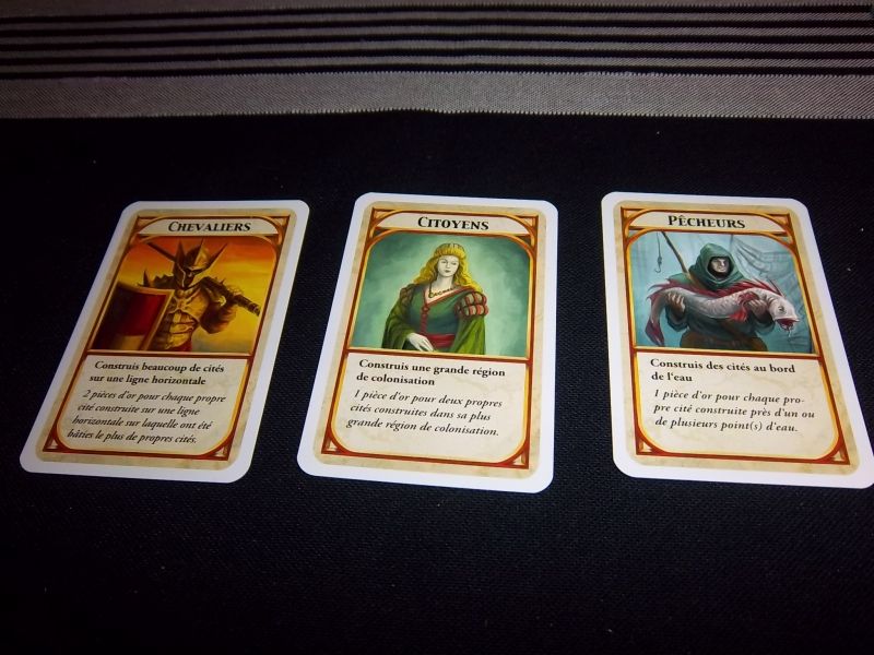 Les trois personnages de la première partie.