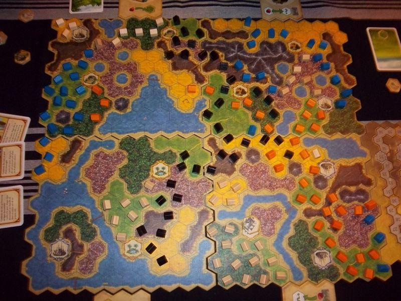 Le plateau final de la seconde partie.