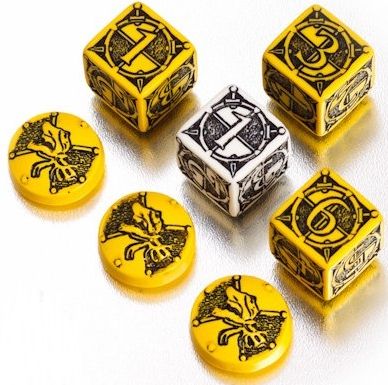 Kingsburg - dice and tokens