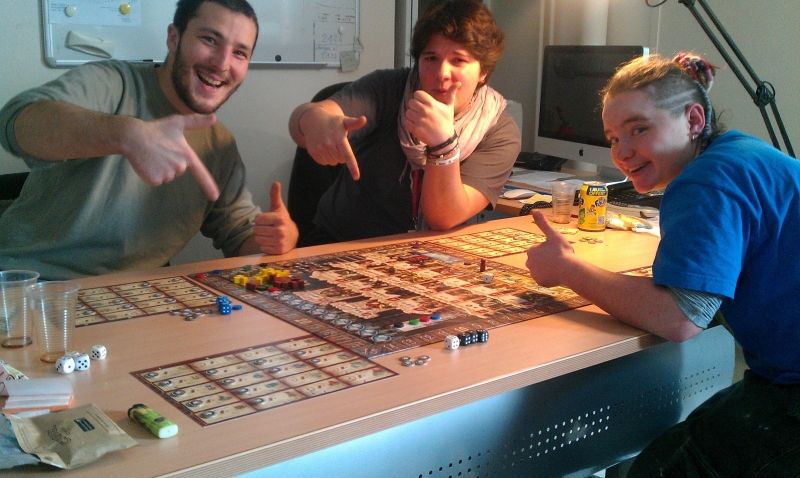 Les joyeux joueurs !