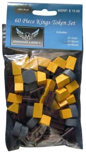 King's Deluxe Token Set - Kingsburg 
