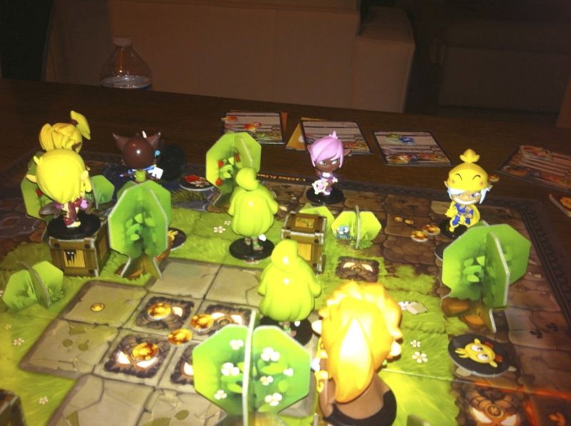 Le champ de bataille vu de mon côté