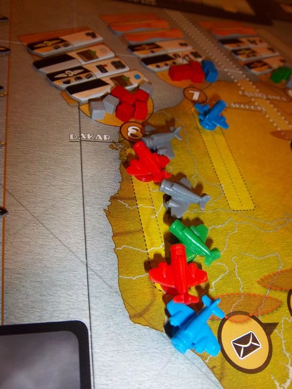 Grosse bousculade à Dakar, surtout en début de partie...