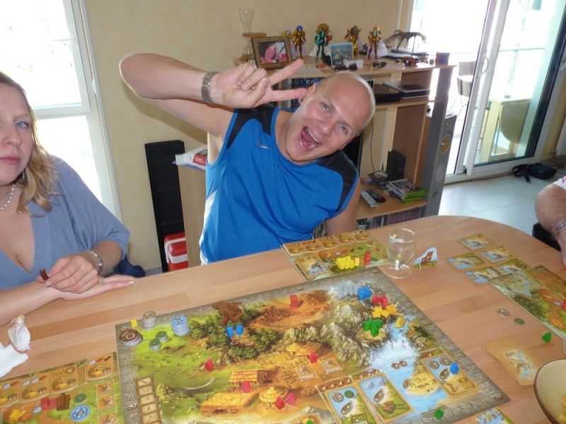 Cédric visiblement content :)