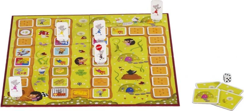 La course farfelue des souris des champs