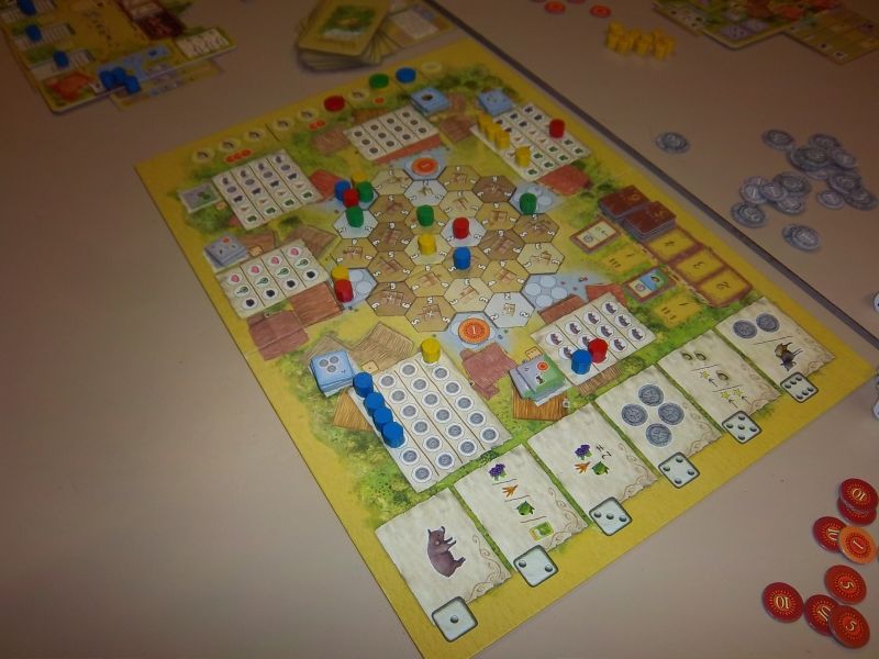 Une vue du plateau central