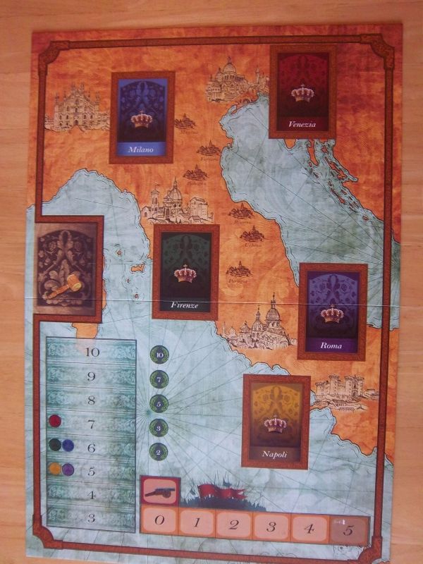 Pour finir, le nouveau plateau : là encore de l'élégance, mais qui ne détourne pas les joueurs de l'essentiel. 