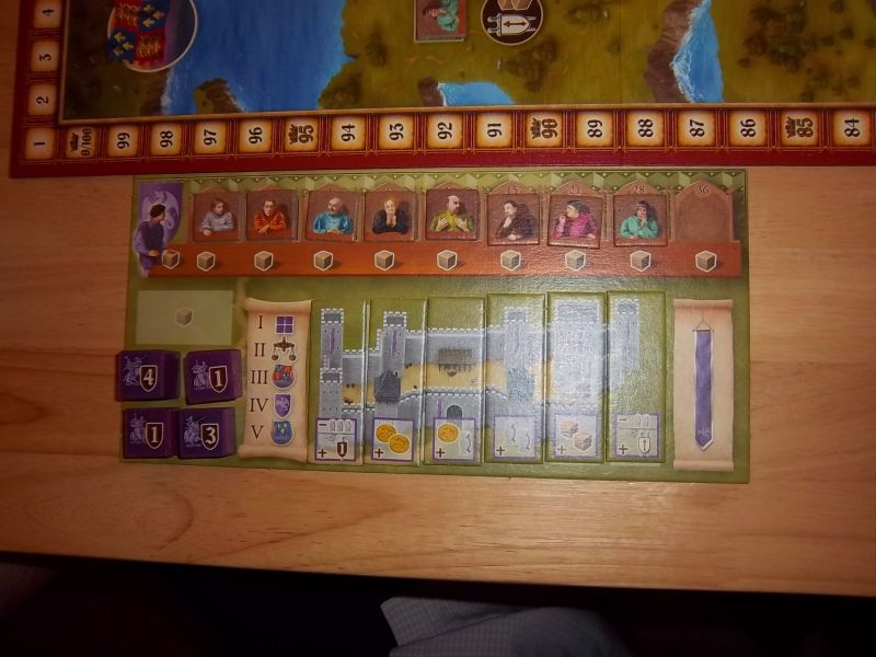 L'impressionnant plateau individuel de monsieur Zhor en fin de partie...