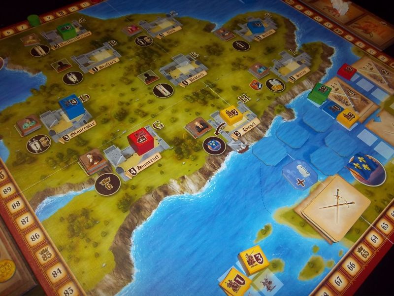 Lutte contre les froggies, concurrence dans les villes, lois à voter, chateau à construire...l'univers de Lancaster quoi.