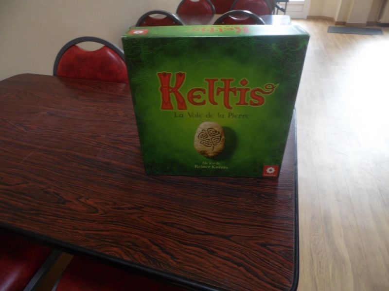 Keltis faisait parti des jeux sélectionnés pour faire découvrir les jeux de société modernes