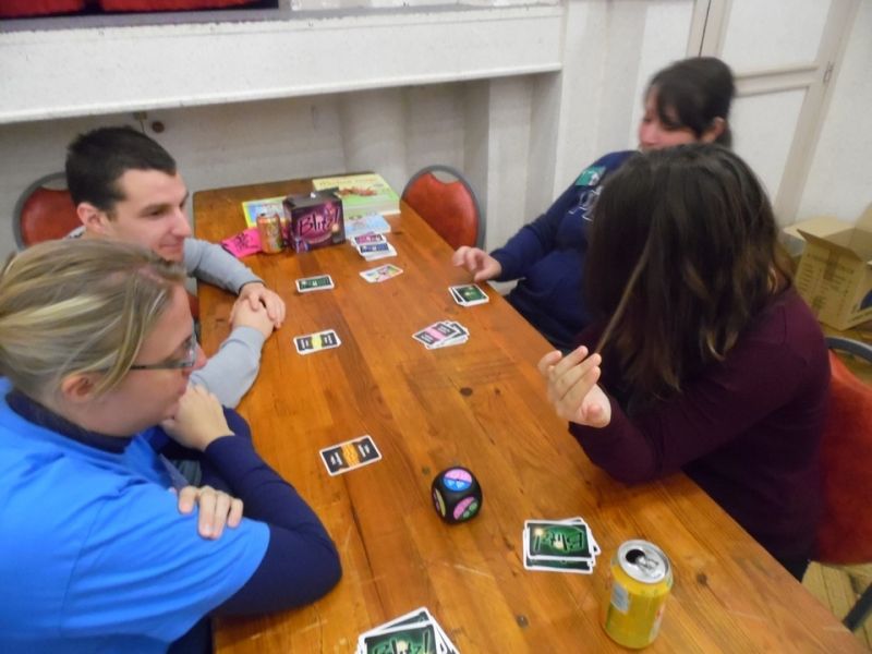 Blitz. Les parties de ce jeu se seront enchainées