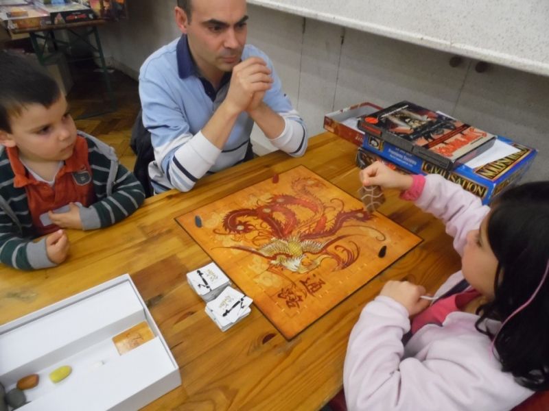 Tsuro : une partie qui va démarrer