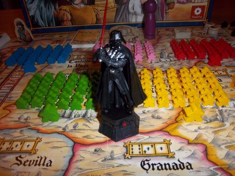 "A présent, tu sais ce qu'il faut savoir pour rejoindre le coté obscur d'El Grande. A toi maintenant de faire le bon choix..."