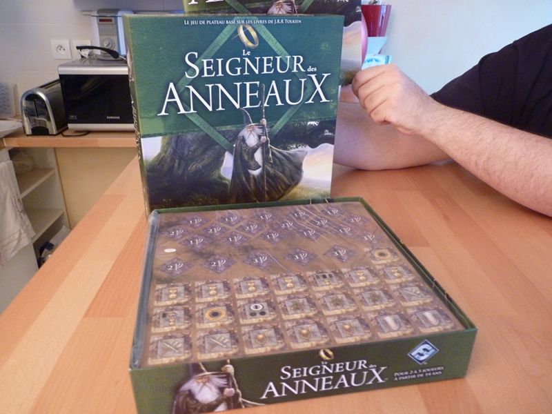 On découvre le matos tout neuf.