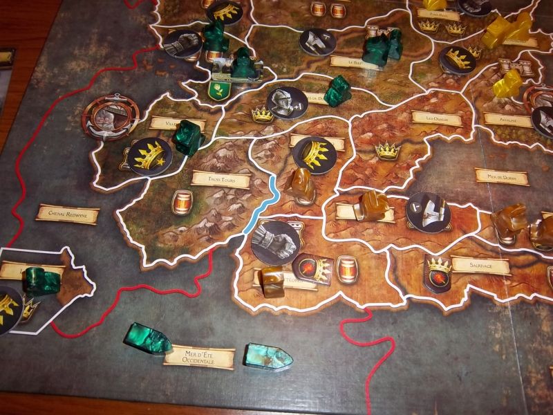 Tyrell et Martell vont bientôt s'affronter...