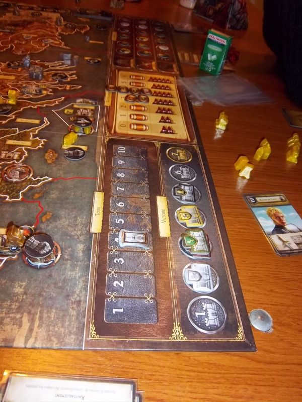 4 ième tour...Les Greyjoy ont 5 points...