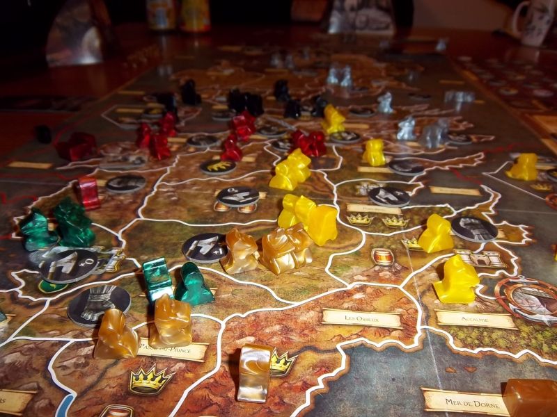 Une bataille entre Baratheon et Martell pour Le Bief...je vais venir ensuite reprendre cette province au vainqueur...