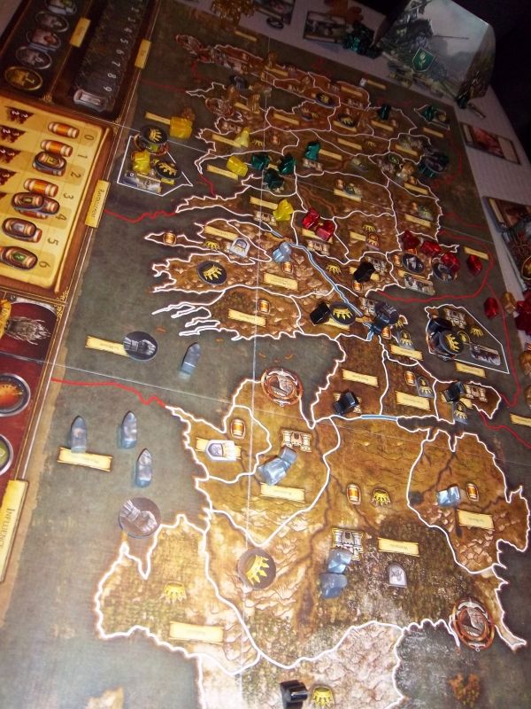 Vu du nord (ben oui, je suis un Stark moi), le plateau final.