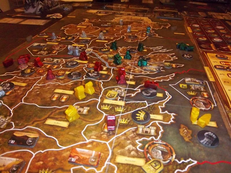 Le plateau au 4ième tour (me semble-t-il) vu du sud...