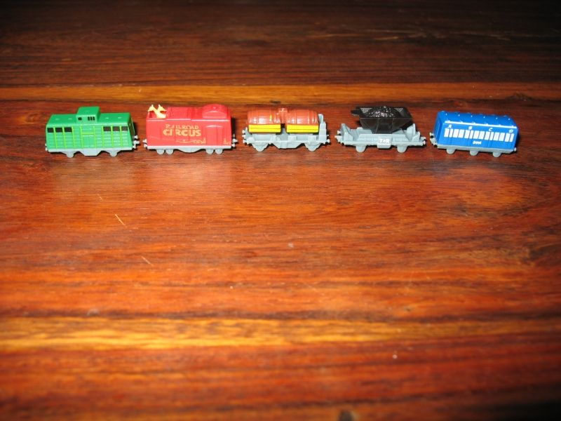 Il sont vraiment jolis ces wagons !