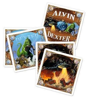 Les Aventuriers du Rail : Alvin & Dexter