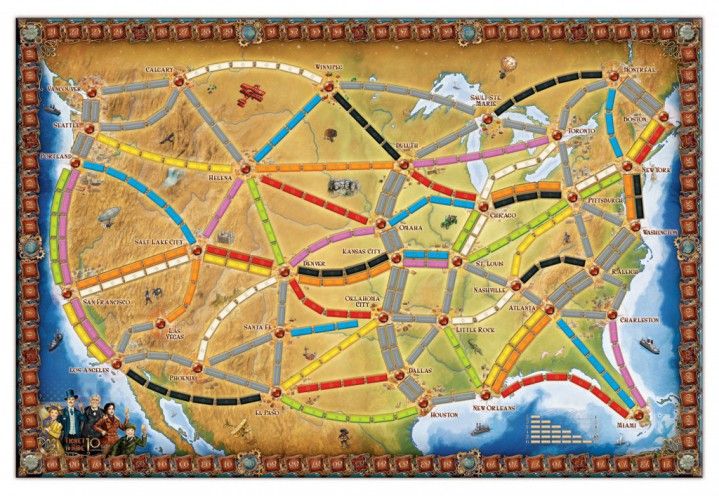 Les Aventuriers du Rail : Édition Anniversaire