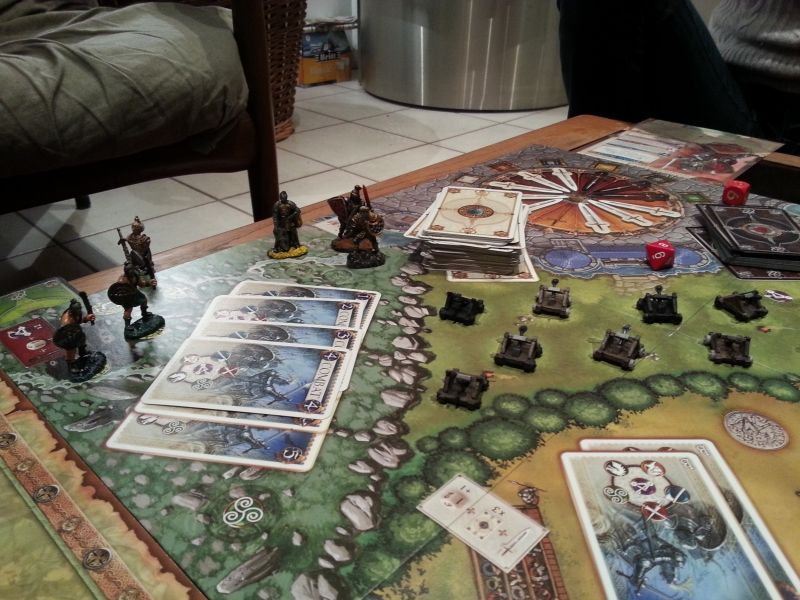 Dernière bataille contre les Pictes avant la victoire. Et a été démasqué, on a pas mal d'engins de siege mais ca passe..