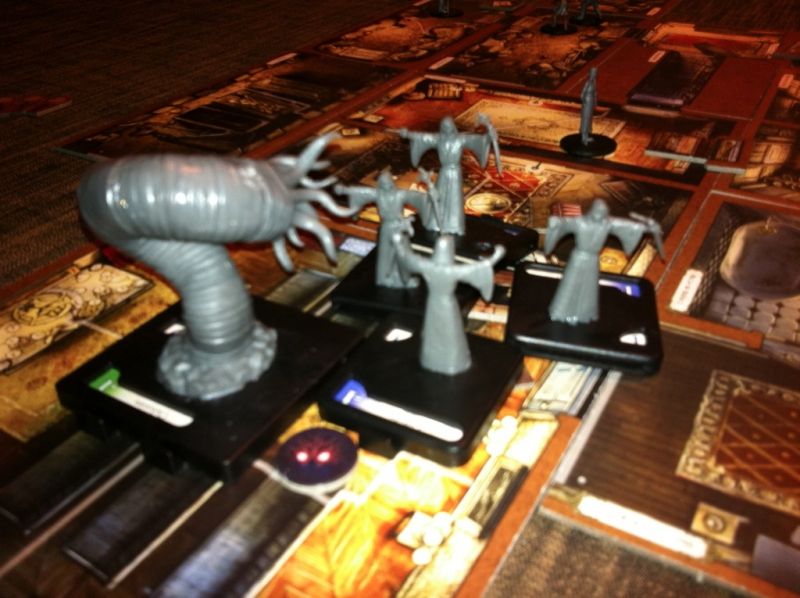 L'invocation a réussi, le monstre est dans la place. 