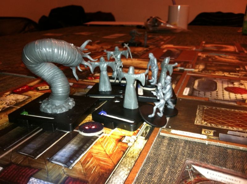 Les investigateurs se ruent dans la mêlée