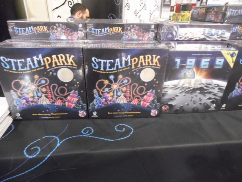 Le stand de l'éditeur Cranio Créations...