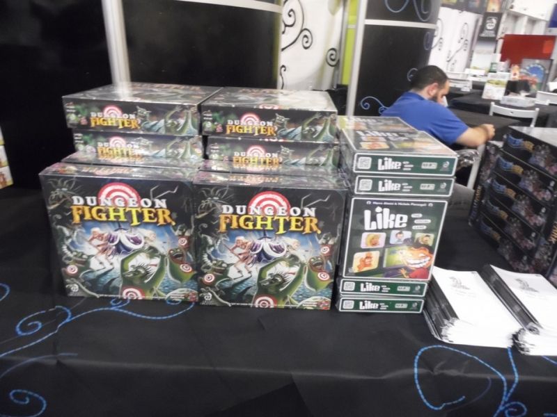 Du choix sur le stand de l'éditeur...