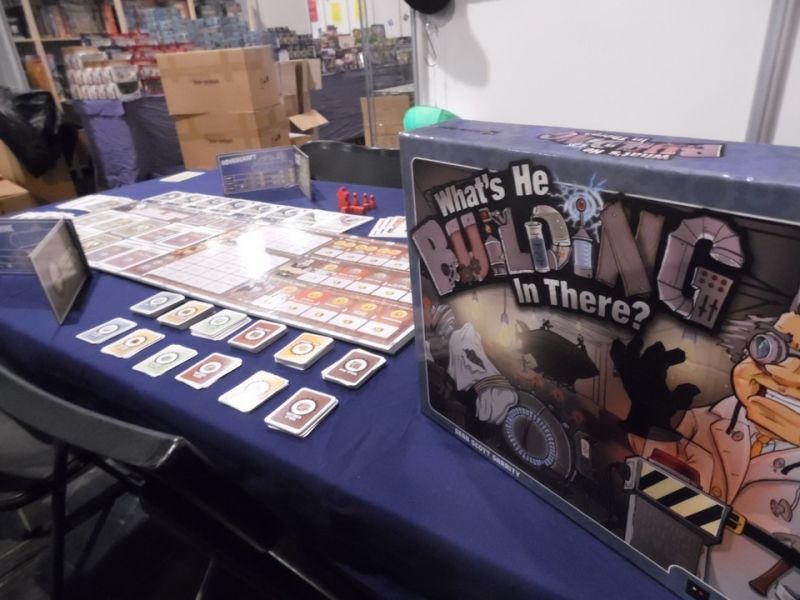 What's He Building in There ? - Encore un jeu à découvrir sur place...