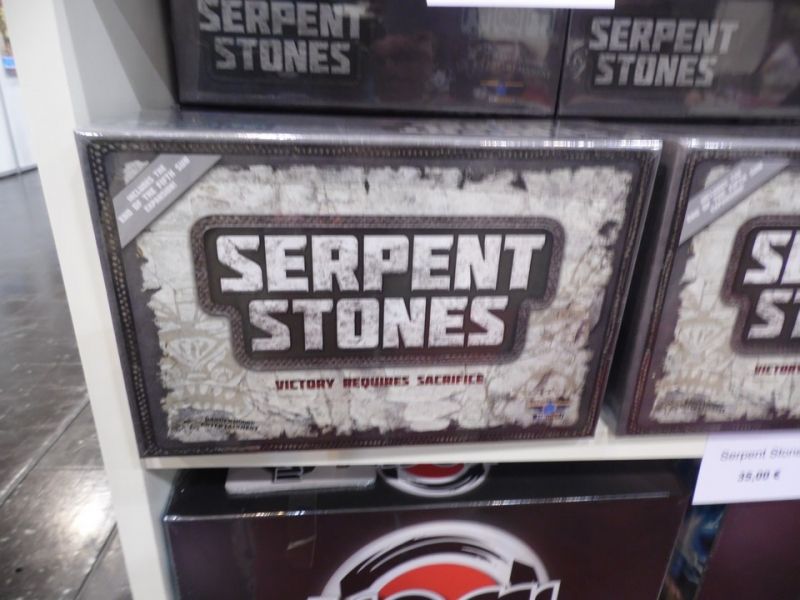 Pas mal de jeux américains pas faciles à trouver en Europe, pas mal de jeux "Kickstartés" aussi présents.