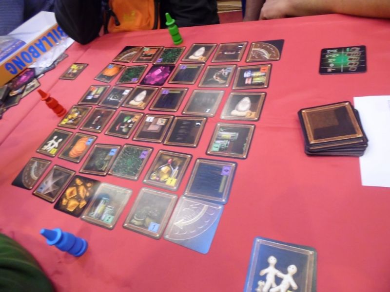 Glastonbury : début de partie.