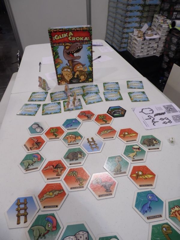 Glika a Croka, un jeu de parcours basé sur le principe du Memory