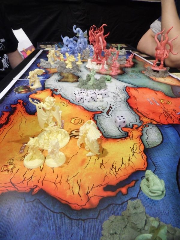 Le plateau de jeu...