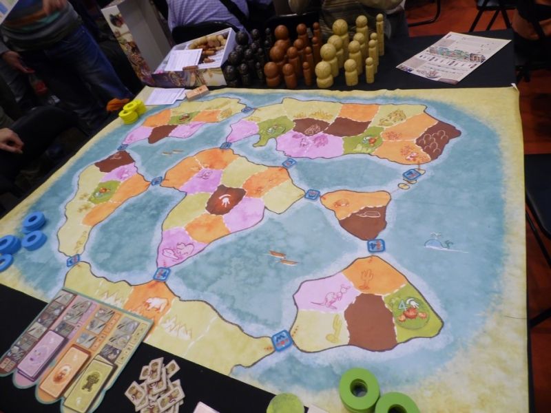 Le plateau de jeu...