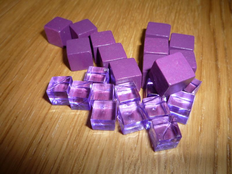 Les anciens et les nouveaux cubes de la souche virulente