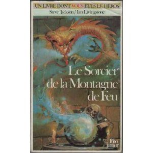 La première édition, qui ne comporte pas encore le logo de la série "défis fantastiques"