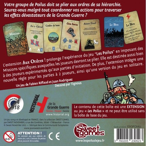 Les Poilus: Aux Ordres! 