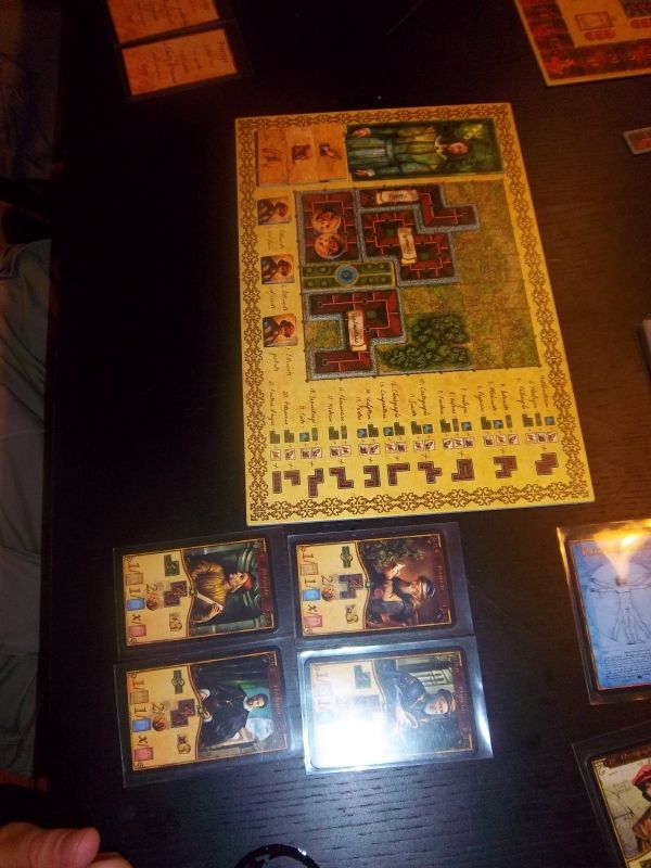 Le plateau du vainqueur...