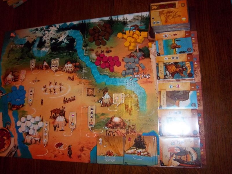 Un aperçu du plateau...